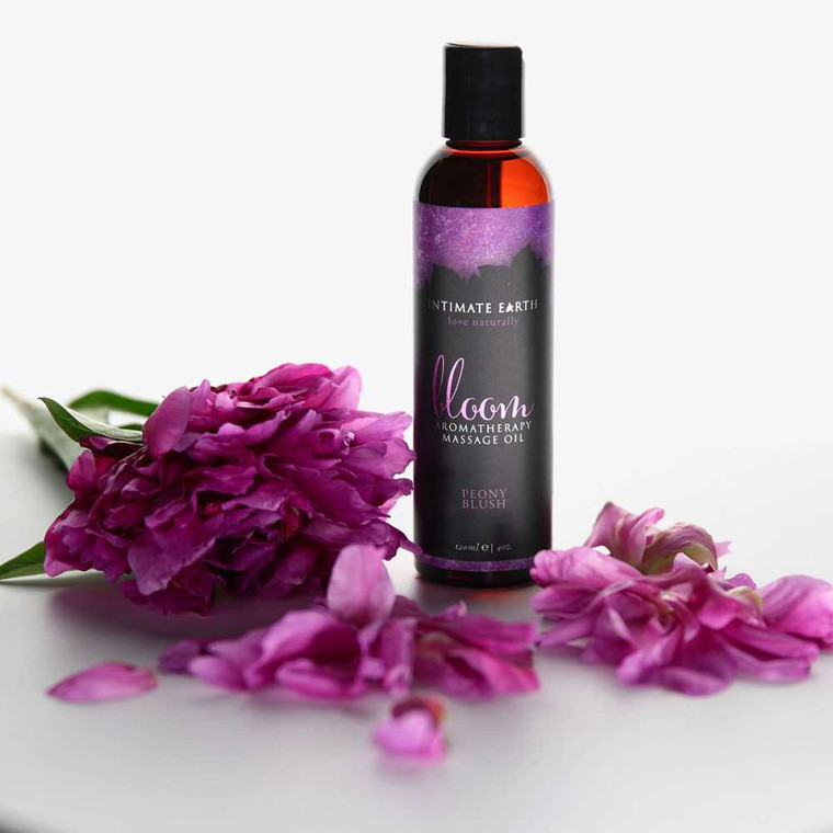Intimate Earth Aromatherapy Massage Oil - Bloom 4oz Adult Novelties Intimate Earth