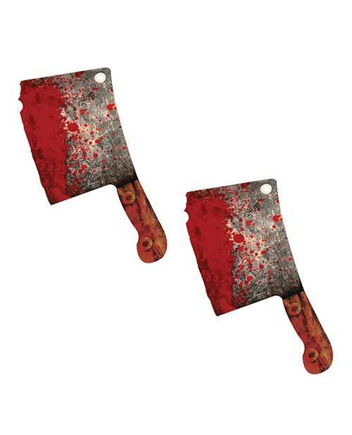 Neva Nude Butcher Knife Pasties - Red Lingerie Neva Nude