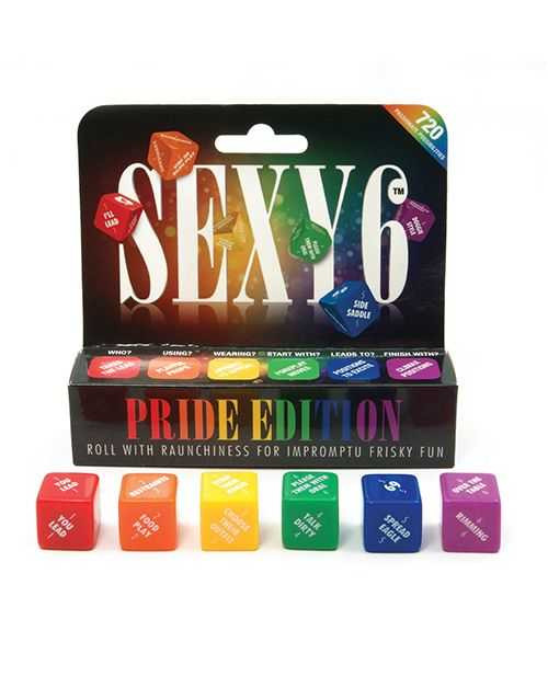 Sexy 6 Dice Game - Pride Edition Adult Novelties Sexy 6