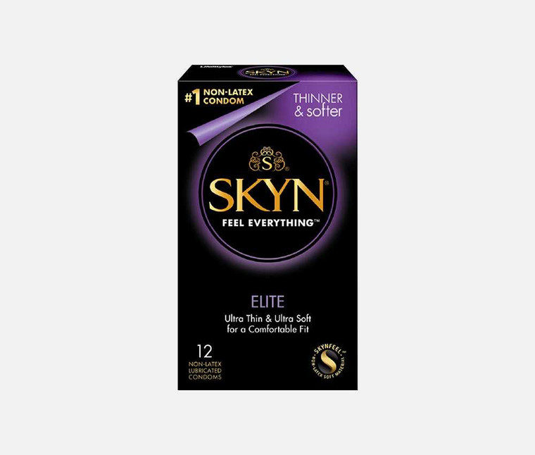 Lifestyles SKYN Elite Ultra Thin Condoms - Pack of 12 Condoms Lifestyle