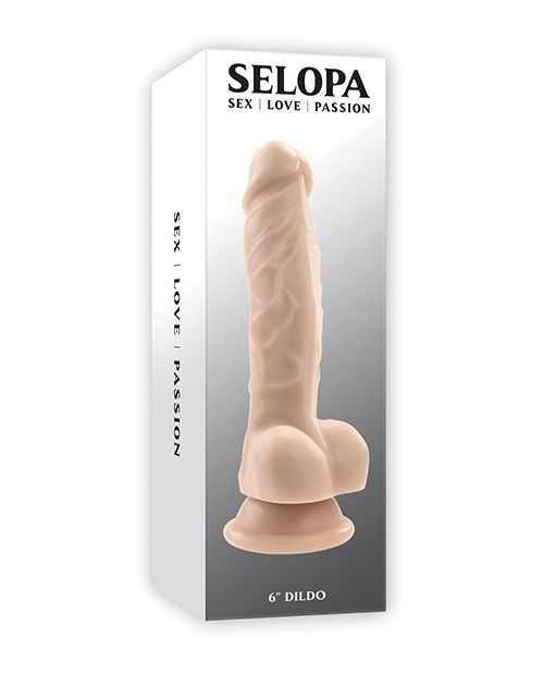 Selopa 6" Lifelike Dildo - Light Adult Novelties Selopa