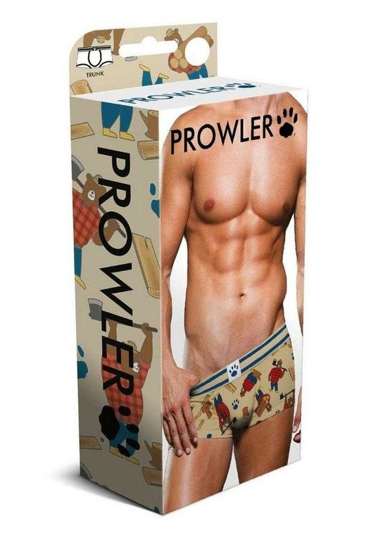 Prowler Lumber Bear Trunk - XXL - Brown/Blue Apparel Prowler Red