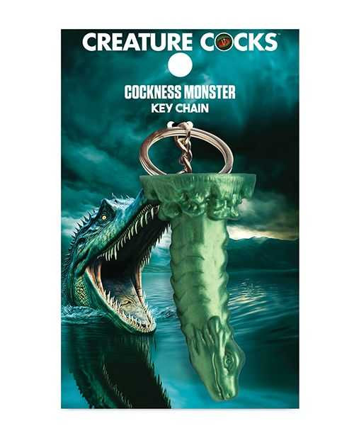 Creature Cocks Cockness Monster Silicone Key Chain - Multi Color New Items Creature Cocks