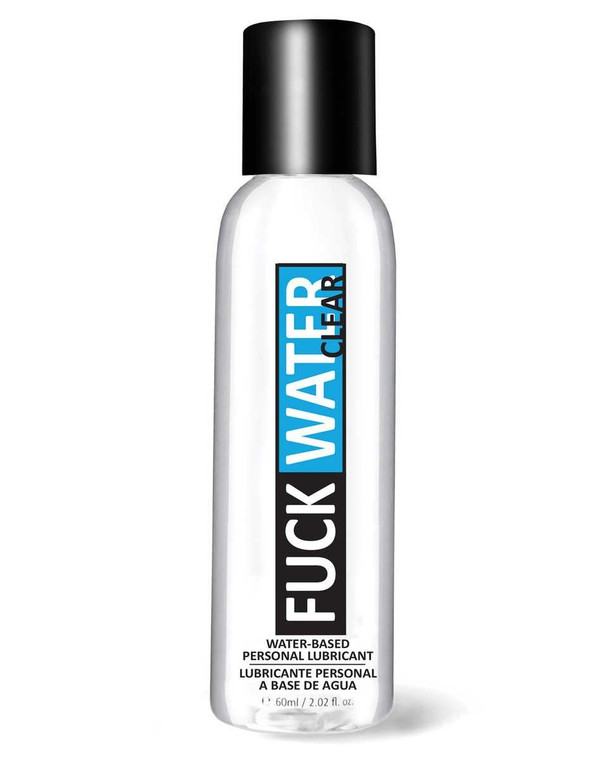 Fuck Water Clear Water Based Lubricant 2oz Adult Novelties Fuck Water