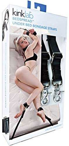 Bedspread Under Bed Bondage Straps Adult Novelties 