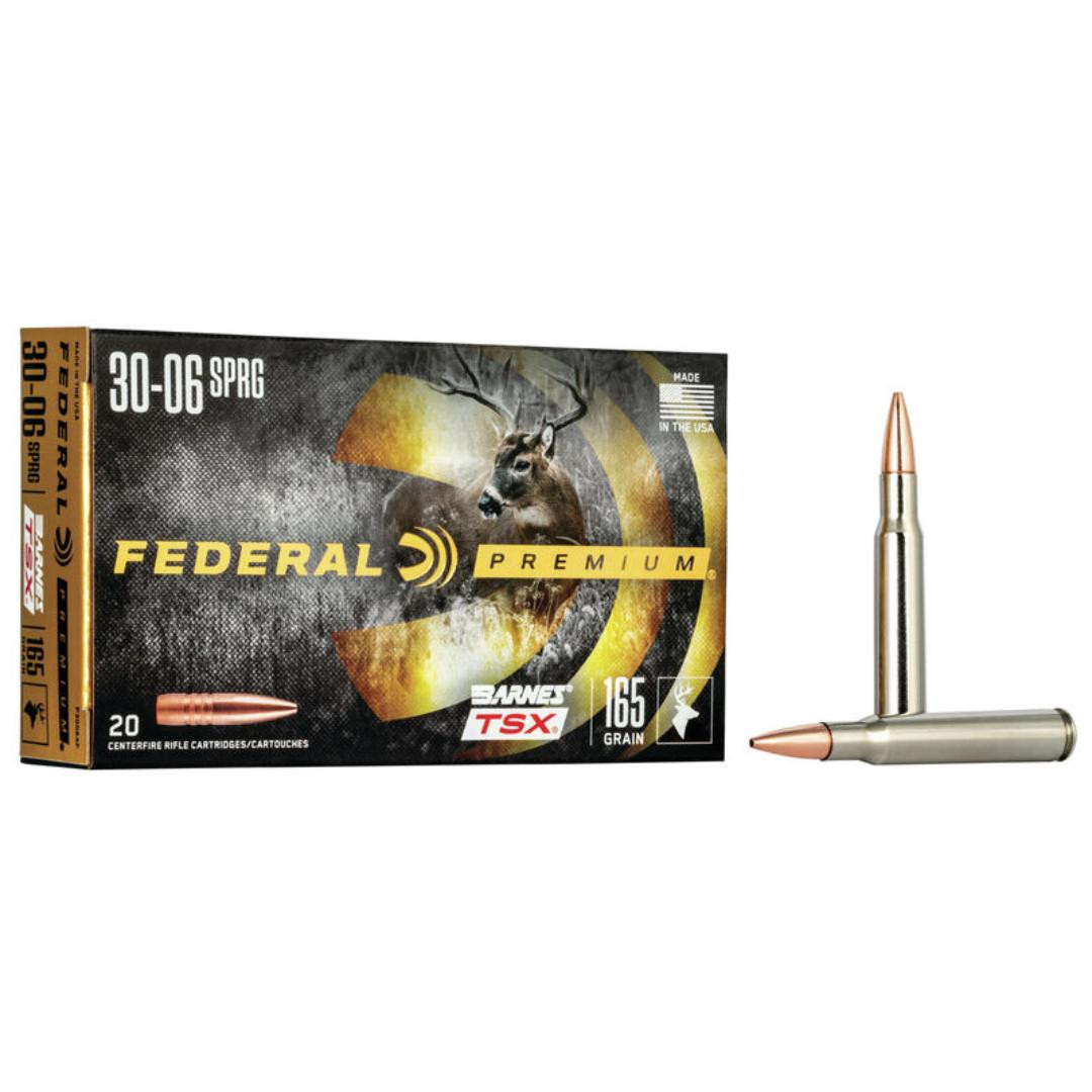 Federal Premium 30-06 Springfield 165gr Barnes Triple Shock X | Nechako  Outdoors Canada