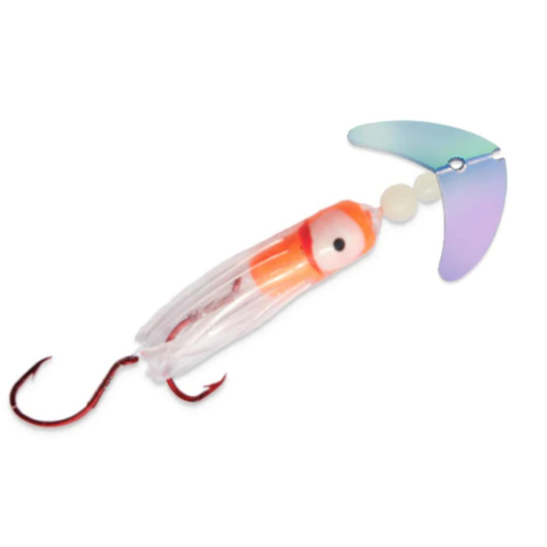 Kokanee Hoochies (2) – Esche Traino "CASPERGLOW" Luminescenti – Montana Tackle