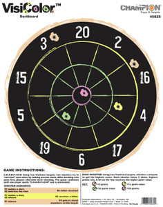 Champion VisiColor Dartboard 10pk Champion VisiColor Dartboard 10pk