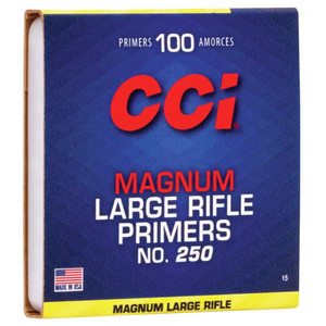CCI 250 Large Rifle Magnum Primer CCI 250 Large Rifle Magnum Primer