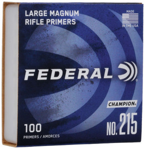 Federal 215 Large Rifle Magnum Primer Federal 215 Large Rifle Magnum Primer