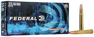 Federal Power Shok 375 H&H Mag 270gr SP Federal Power Shok 375 H&H Mag 270gr SP