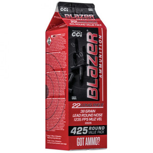 CCI Blazer 22 LR 38gr 425 round Pour Pack CCI Blazer 22 LR 38gr 425 round Pour Pack