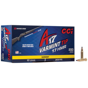 CCI A17 17 HMR 17gr Varmint Tip CCI A17 17 HMR 17gr Varmint Tip