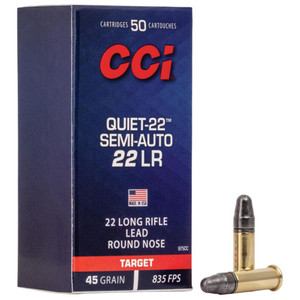 CCI 22 LR Quiet 45gr Semi-Auto CCI 22 LR Quiet 45gr Semi-Auto