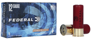 Federal Power-Shok 12ga Buck 2.75" 1 7/16oz 00 Federal Power-Shok 12ga Buck 2.75" 1 7/16oz 00