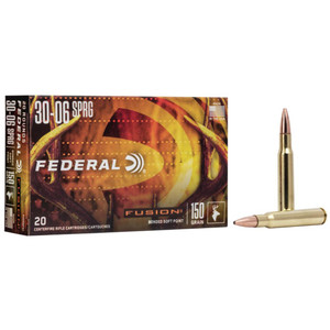 Fusion 30-06 Springfield 150gr Bonded Fusion 30-06 Springfield 150gr Bonded
