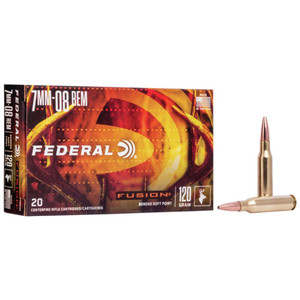 Fusion 7mm-08 Rem 120gr Bonded Fusion 7mm-08 Rem 120gr Bonded