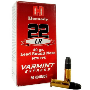 Hornady 22 LR 40gr Lead RN 50ct Hornady 22 LR 40gr Lead RN 50ct