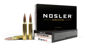 Nosler Match 338 Lapua 300gr Custom Competition Nosler Match 338 Lapua 300gr Custom Competition