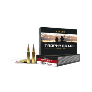 Nosler Trophy Grade 270 WSM 150gr Accubond Long Range Nosler Trophy Grade 270 WSM 150gr Accubond Long Range