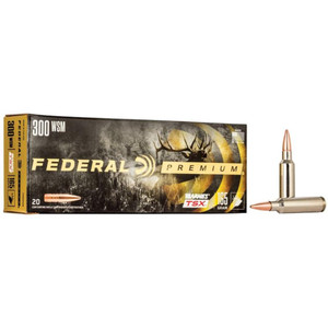 Federal Premium 300 WSM 165gr Triple Shock X Federal Premium 300 WSM 165gr Triple Shock X