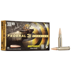 Federal Premium 308 Win 168gr Berger Federal Premium 308 Win 168gr Berger