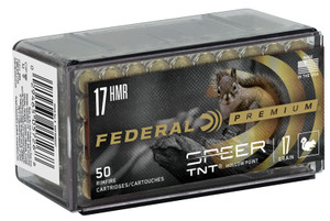 Federal Vital-Shok 17 HMR 17gr TNT HP Federal Vital-Shok 17 HMR 17gr TNT HP