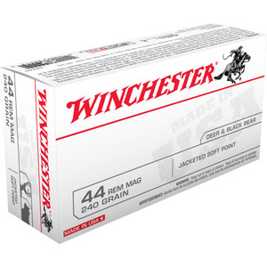 Winchester USA 44 Rem Mag 240gr JSP Winchester USA 44 Rem Mag 240gr JSP