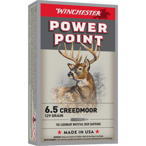 Winchester Super X 6.5 Creedmoor 129gr Power Point Winchester Super X 6.5 Creedmoor 129gr Power Point
