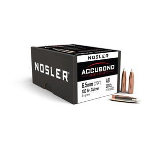 Nosler Accubond .264 / 6.5mm 130gr Nosler Accubond .264 / 6.5mm 130gr