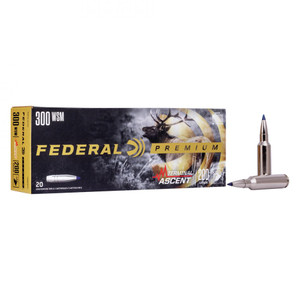 Federal Premium 300 WSM 200gr Terminal Ascent Federal Premium 300 WSM 200gr Terminal Ascent