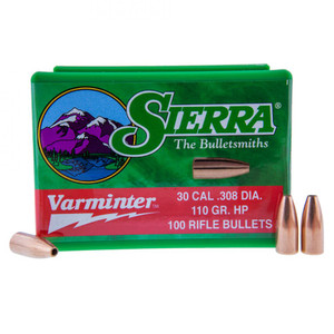 Sierra Varminter .308 110gr Hollow Point Sierra Varminter .308 110gr Hollow Point
