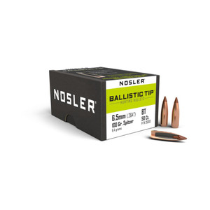 Nosler Ballistic Tip .264 / 6.5mm 100gr Nosler Ballistic Tip .264 / 6.5mm 100gr