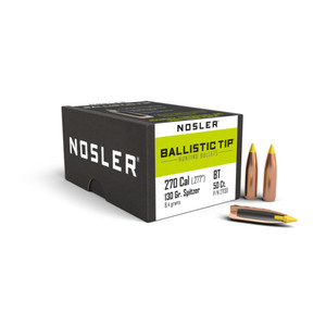 Nosler Ballistic Tip .277 130gr Nosler Ballistic Tip .277 130gr