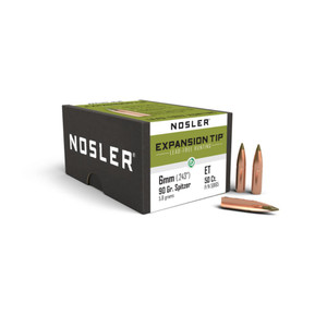 Nosler Expansion Tip (eTip) .243 / 6mm 90gr Nosler Expansion Tip (eTip) .243 / 6mm 90gr