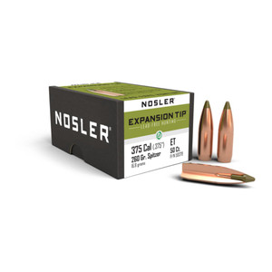 Nosler Expansion Tip (eTip) .375 260gr Nosler Expansion Tip (eTip) .375 260gr