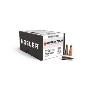 Nosler Varmageddon Tipped .224 53gr Nosler Varmageddon Tipped .224 53gr