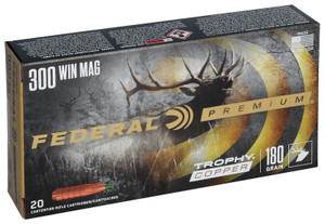 Federal Premium 300 Win Mag 180gr Trophy Copper