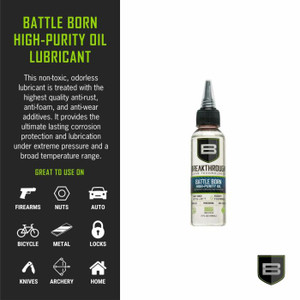 Breakthrough Clean Technologies Battle Born High-Purity Oil, 2oz Bottle, Clear Breakthrough Clean Technologies Battle Born High-Purity Oil, 2oz Bottle, Clear