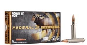 Federal Premium 338 Win Mag 250gr Partition Federal Premium 338 Win Mag 250gr Partition