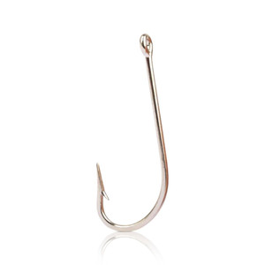 Mustad O'Shaughnessy 10/0 2pk Set Line Ling Hook Mustad O'Shaughnessy 10/0 2pk Set Line Ling Hook