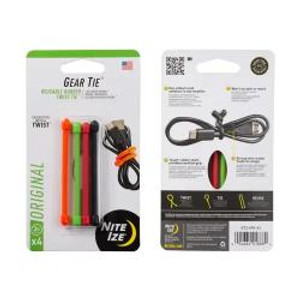 Nite Ize Gear Tie® Reusable Rubber Twist Tie