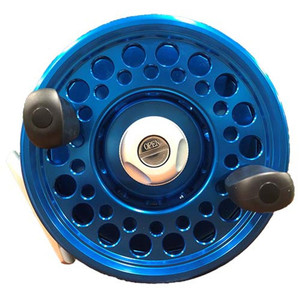 Trophy XL Tyee QR Blue Mooch Reel Left Hand Wind Trophy XL Tyee QR Blue Mooch Reel Left Hand Wind