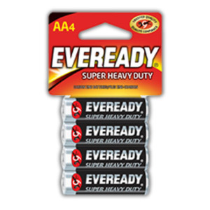 Eveready Super Heavy Duty AA 4-Pack Eveready Super Heavy Duty AA 4-Pack