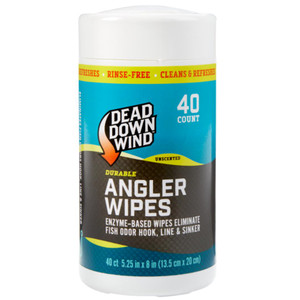 Dead Down Wind Fishing Angler Hand Wipes - 40 ct