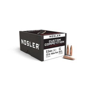 Nosler Custom Competition 6.5mm 123g HPBT (100ct) Nosler Custom Competition 6.5mm 123g HPBT (100ct)