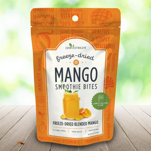 Harvest Right Freeze Dried Mango Smoothie Bites Harvest Right Freeze Dried Mango Smoothie Bites