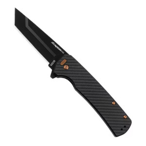 Outdoor Edge Razor VX5 3" Tanto Point, Black Oxide Blade, Carbon Fiber Handle Black Outdoor Edge Razor VX5 3" Tanto Point, Black Oxide Blade, Carbon Fiber Handle Black