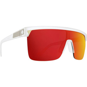 Spy Flynn 5050 Matte Crystal - Happy Gray Green Red Mirror Spy Flynn 5050 Matte Crystal - Happy Gray Green Red Mirror