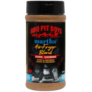 BBQ Pit Boys Rubs - Martha Air Fryer Blend, 280 grams BBQ Pit Boys Rubs - Martha Air Fryer Blend, 280 grams